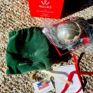 2012 Sleigh Bells - Wallace - Silver Ornament